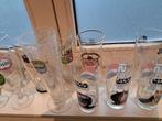 Lotje van 27 glazen en tassen, Verzamelen, Glas en Drinkglazen, Ophalen, Gebruikt, Bierglas