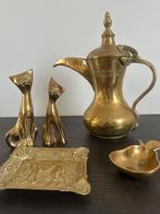 Koperen set, Antiek en Kunst, Ophalen of Verzenden, Koper