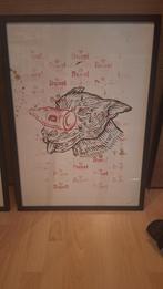 Duvel Wolfshond, Ophalen, Nieuw, Reclamebord, Plaat of Schild, Duvel