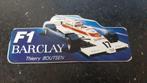 Autocollants Barclay de l'équipe Thierry Boutsen de Formule, Comme neuf, Voiture ou Moto, Enlèvement ou Envoi