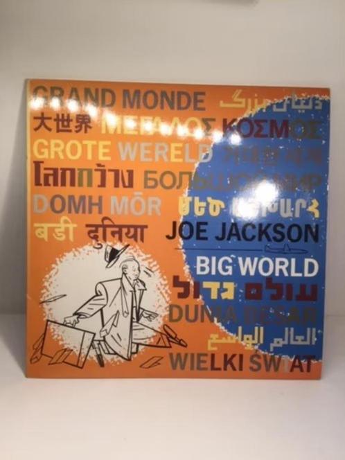 LP - Joe Jackson - Big World ( 2 x LP Vinyl ), Cd's en Dvd's, Vinyl | Rock, Zo goed als nieuw, Singer-songwriter, 12 inch, Ophalen of Verzenden