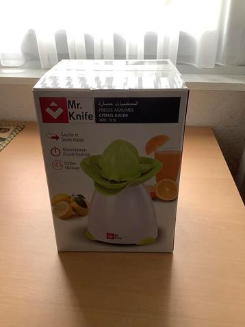 Elektrische fruitpers beschikbaar voor biedingen
