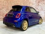 Prachtige ABARTH Scorpioneoro 1OF2000 met garantie!, Voorwielaandrijving, Blauw, Leder en Stof, 120 kW