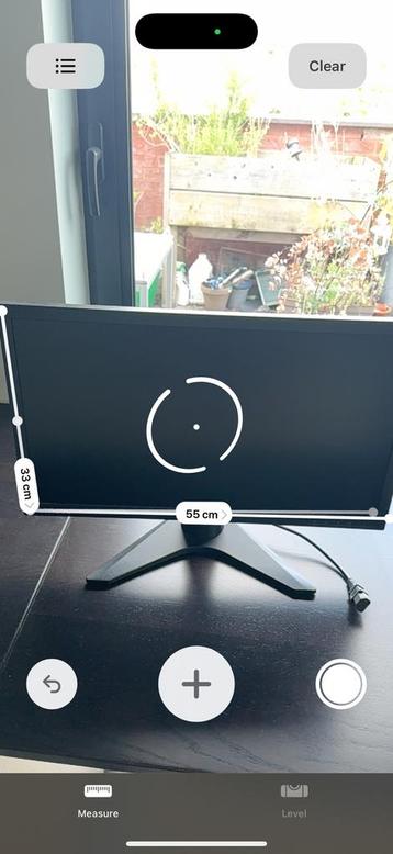 Levono scherm 33cm H 55cm L kwasi nieuw. beschikbaar voor biedingen