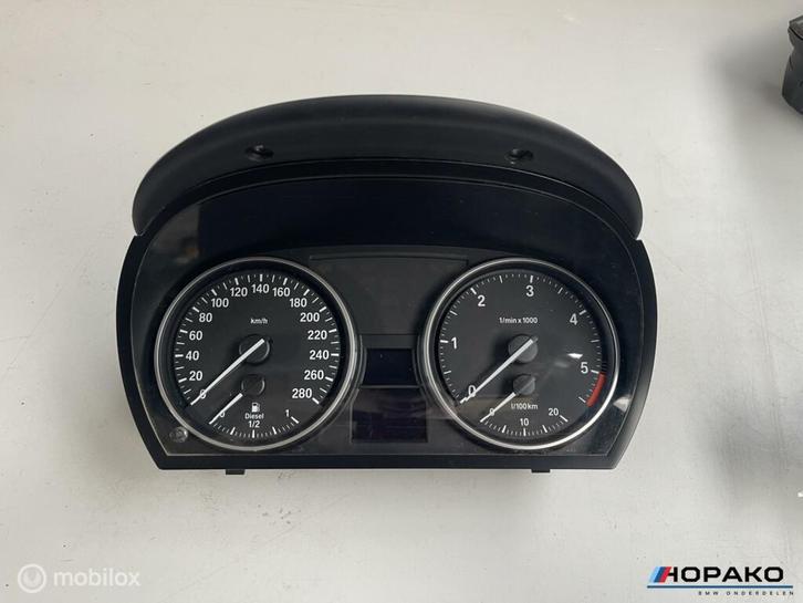 Tellerbak BMW E9x 335d | 280km/h | 918737401, Auto-onderdelen, Dashboard en Schakelaars, Gebruikt, Ophalen of Verzenden