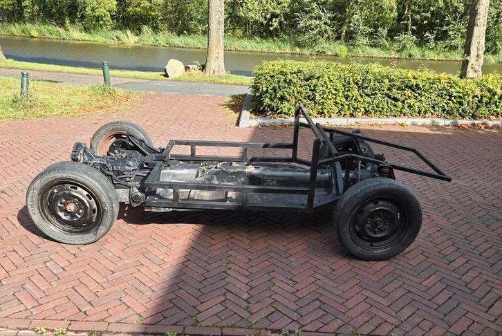 Porsche 356 Speedster replica chassis 210cm, Auto-onderdelen, Carrosserie, Porsche, Volkswagen, Voor, Ophalen