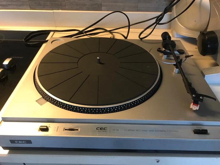 C.E.C. - Chuo Denki platenspeler ST120 - na te kijken, TV, Hi-fi & Vidéo, Tourne-disques, Utilisé, Tourne-disque, Autres marques