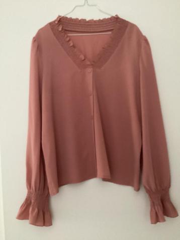 Damesblouse Medium , rose, Polyester  beschikbaar voor biedingen