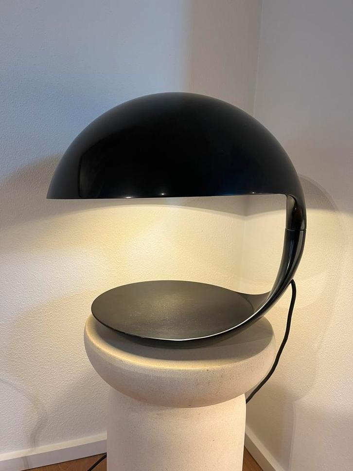Martinelli Luce Cobra origineel zwart, Antiek en Kunst, Antiek | Verlichting, Ophalen