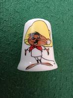 Dé à coudre Speedy Gonzales - Looney Tunes Warner Brothers, Collections, Personnages de BD, Comme neuf, Looney Tunes, Statue ou Figurine