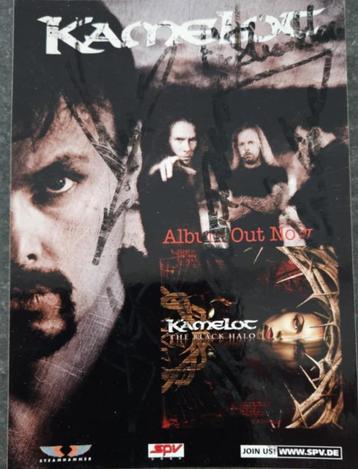 KAMELOT : foto gesigneerd door alle bandleden op GMM '05 beschikbaar voor biedingen