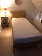 Cadre de lit Vincent Shepard pour 1 personne, 90 cm, Beige, Une personne, Landelijk