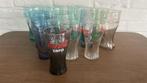 Verschillende glazen coca cola, Ophalen of Verzenden, Zo goed als nieuw