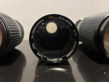 M42 lens Soligor 80-200mm 1:4,5 beschikbaar voor biedingen