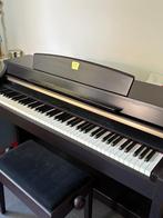 Piano Yamaha clavinova clp 370, Muziek en Instrumenten, Piano's, Ophalen, Gebruikt, Bruin, Piano