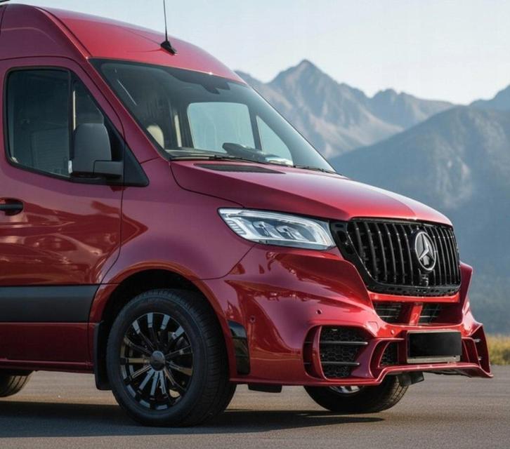 Mercedes Sprinter W907 GT 2018–2024 bumper Bodykit Petronas, Auto-onderdelen, Carrosserie, Bumper, Mercedes-Benz, Voor, Nieuw