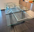 Tablen verre Calligaris, Maison & Meubles, Enlèvement, Utilisé, Rectangulaire, Verre