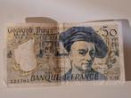 50 francs français 1992, Envoi