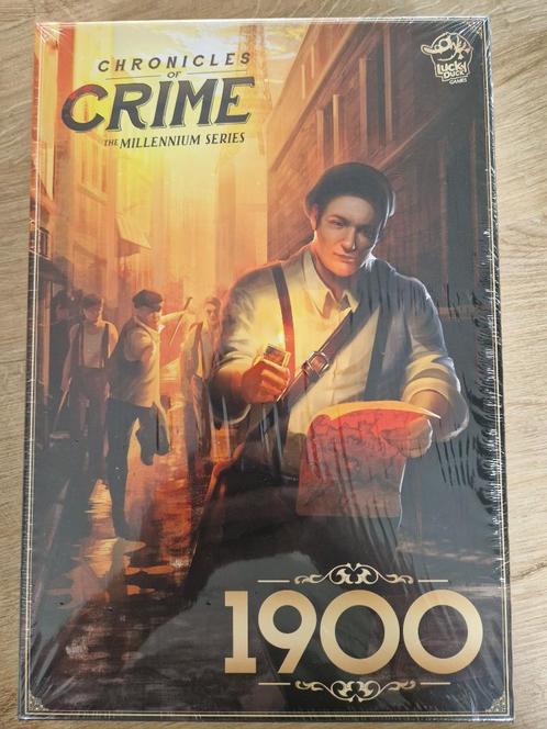 Chronicles of Crime: 1900 (Nieuw en Sealed) (English), Hobby & Loisirs créatifs, Jeux de société | Jeux de plateau, Neuf, Enlèvement ou Envoi