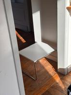 Bijzettafel met chrome onderstel, Huis en Inrichting, Tafels | Salontafels, Ophalen of Verzenden