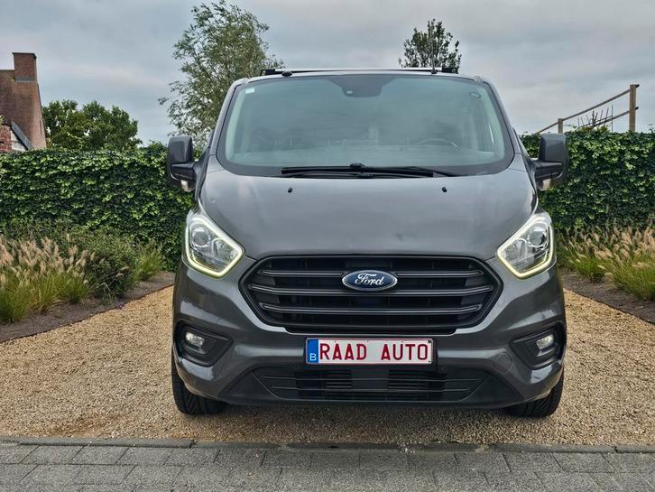 Ford transit costume 2.0 _ 125kw / double cabine _ 6 places, Auto's, Ford, Bedrijf, Te koop, Transit, Diesel, Euro 6, Overige carrosserie