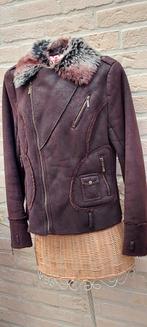 Jas met pels maat m vila, Kleding | Dames, Jassen | Winter, Maat 38/40 (M), Overige kleuren, Vila, Ophalen of Verzenden