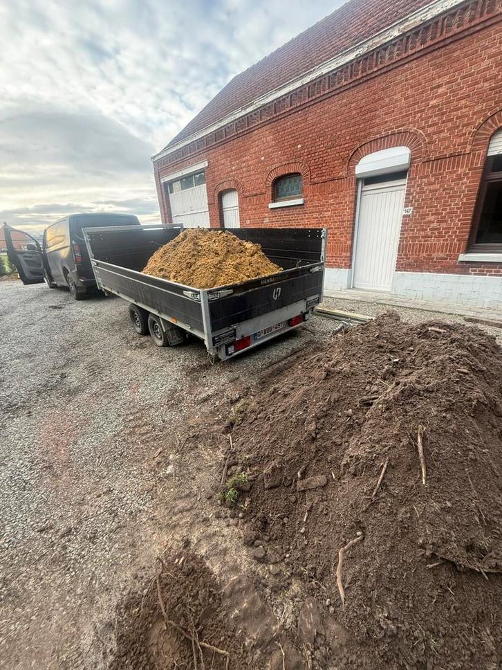 GRATIS geleverd 700m3 opvulgrond, Bricolage & Construction, Bricolage & Rénovation Autre, Enlèvement