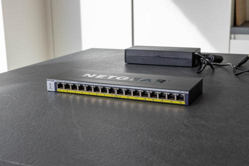 Netgear GS116PP POE+, Computers en Software, Netwerk switches, Gebruikt, Ophalen