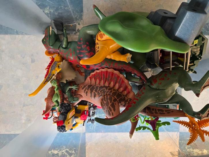 Dino vulkaan playmobil, Kinderen en Baby's, Speelgoed | Playmobil, Gebruikt, Los Playmobil, Ophalen