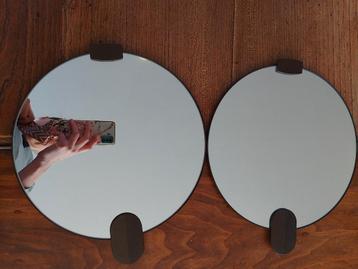 2 ronde spiegels Ikea  30cm diameter  beschikbaar voor biedingen