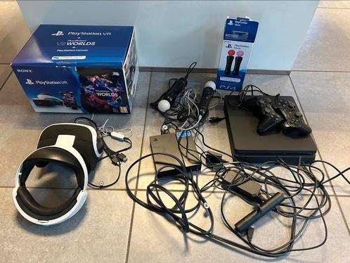 Console PS4 slim 500gb et casque PSVR, Consoles de jeu & Jeux vidéo, Consoles de jeu | Sony PlayStation 4, Comme neuf, Slim, 500 GB