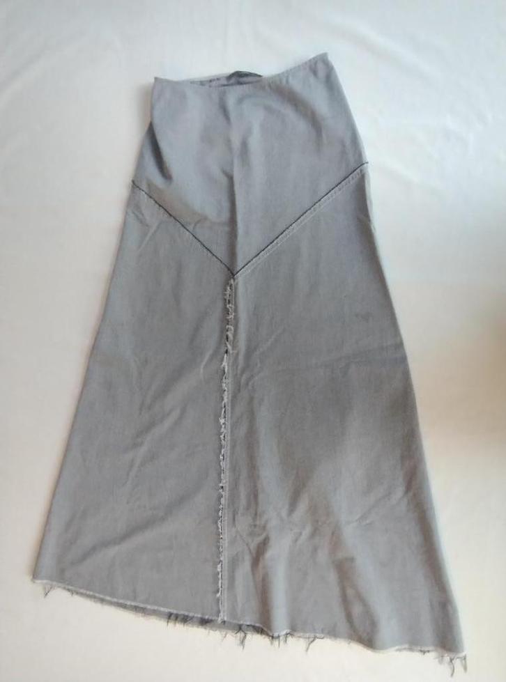 lange rok Chris Janssens, Kleding | Dames, Rokken, Gedragen, Maat 36 (S), Blauw, Onder de knie, Ophalen