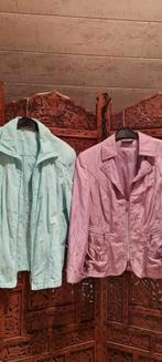 2 dames jassen lichtblauw of roze maat 40 gerry weber, Vêtements | Femmes, Vestes | Été, Comme neuf, Taille 38/40 (M), Rose, Enlèvement ou Envoi