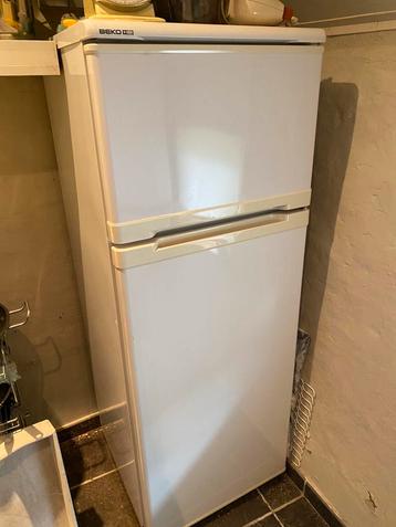 Frigo met diepvries, Elektronische apparatuur, Koelkasten en IJskasten, Ophalen, Gebruikt, Met aparte vriezer, 140 tot 160 cm