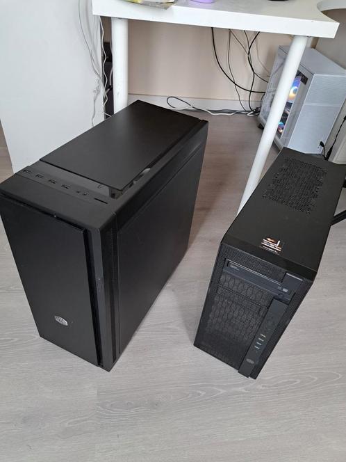 2 desktops, laptop, 2 tablets, 2 GSM's, 2 HDD, 4K monitor, Computers en Software, Desktop Pc's, Gebruikt, 3 tot 4 Ghz, HDD, 32 GB