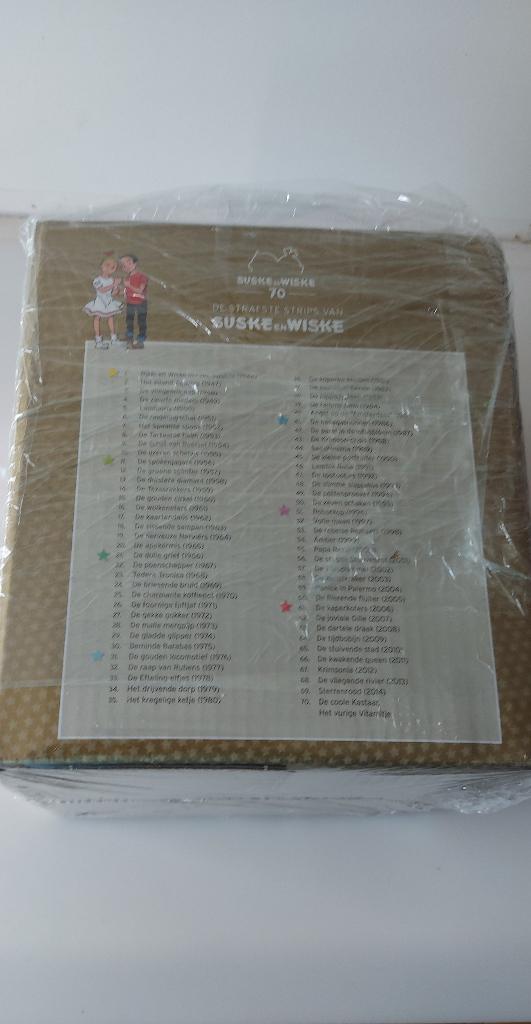 Suske en Wiske de 70 strafste strips (nieuw in verpakking), Boeken, Stripverhalen, Nieuw, Meerdere stripboeken, Ophalen of Verzenden