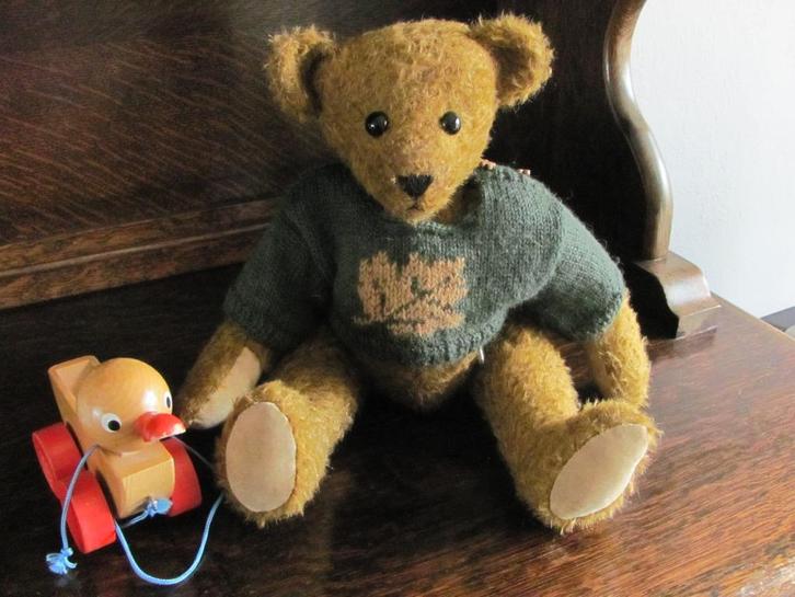 Beer Paddy 35 cm handwerk !!, Verzamelen, Beren en Cherished Teddies, Nieuw, Stoffen beer, Overige merken, Ophalen of Verzenden