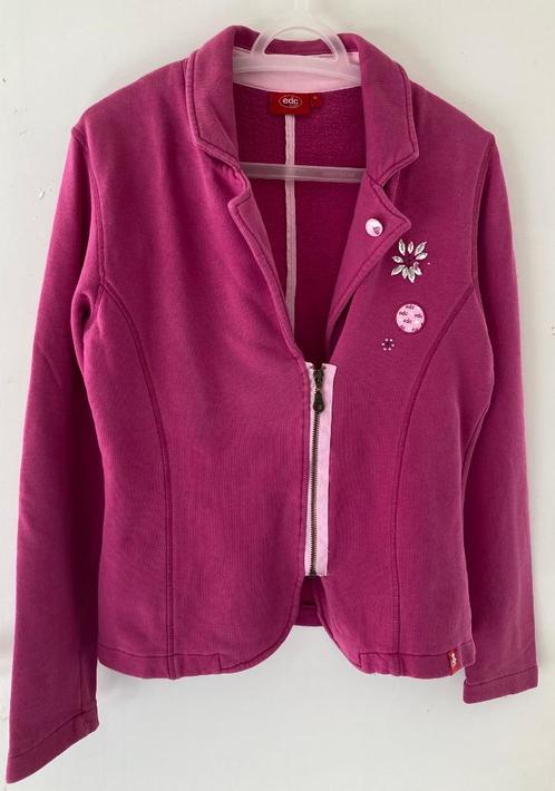 Gilet rose vif « EDC by Esprit » avec fermeture éclair - tai, Vêtements | Femmes, Pulls & Gilets, Comme neuf, Taille 46/48 (XL) ou plus grande