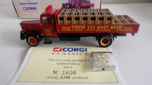 RARE! WHITE SODA TRUCK.CORGI Ed.LIMITEE,IMPEC en BOITE ORIG., Hobby & Loisirs créatifs, Voitures miniatures | 1:43, Comme neuf