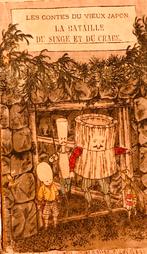 De strijd tussen aap en crab, Japans sprookje, Ophalen of Verzenden, Zo goed als nieuw