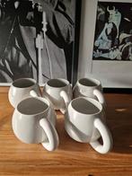 Set van 5 ONA koffie / cappuccino tassen / mokken, Huis en Inrichting, Ophalen of Verzenden