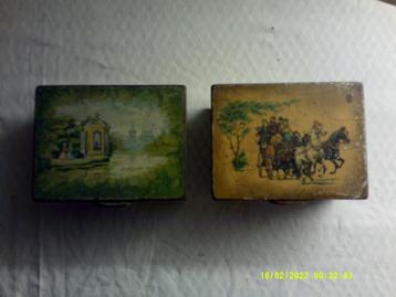 Vintage blikken  beschikbaar voor biedingen