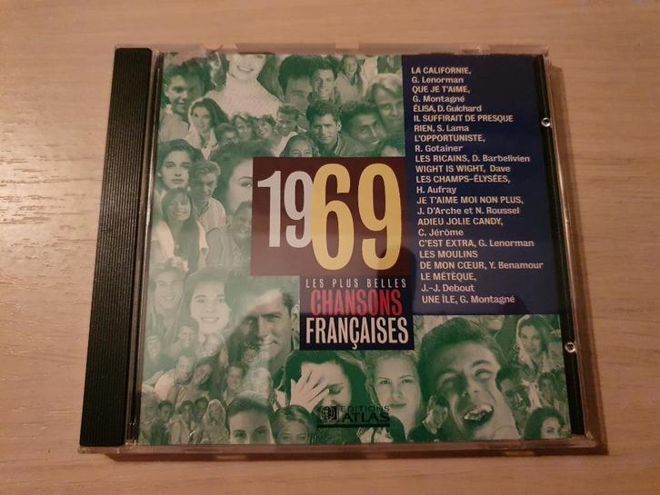 cd audio les plus belles chansons francaises 1969, CD & DVD, CD | Chansons populaires, Comme neuf, Enlèvement ou Envoi