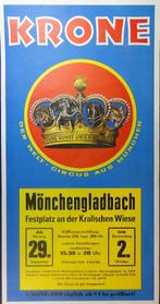 affiche  Circus KRONE - Der Welt Circus aus München, Verzamelen, Posters, Ophalen of Verzenden