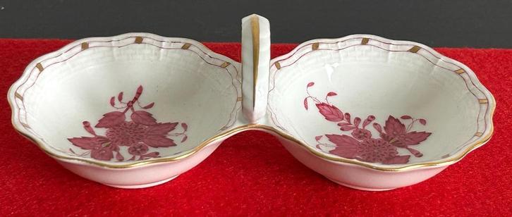 Herend AP 253 porseleinen zout- en peperset, Antiek en Kunst, Antiek | Porselein, Ophalen of Verzenden