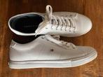 Tommy Hilfiger sneaker leather white 45 nieuw, Kleding | Heren, Sneakers, Verzenden