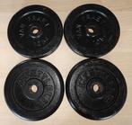 4x 10 kg halterschijven (30mm), Sport en Fitness, Fitnessmaterialen, Ophalen, Gebruikt, Halterschijven
