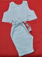 717-22 Ensemble (tunique + pantalon) fille Taille 74, Kinderen en Baby's, Babykleding | Maat 74, Bla bla bla, Broekje, Meisje