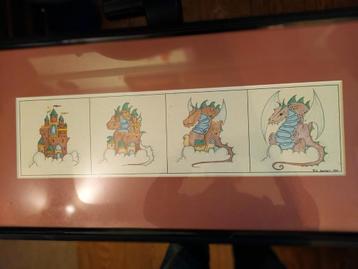 Tekeningen van Elisabeth Halsey 1985 beschikbaar voor biedingen