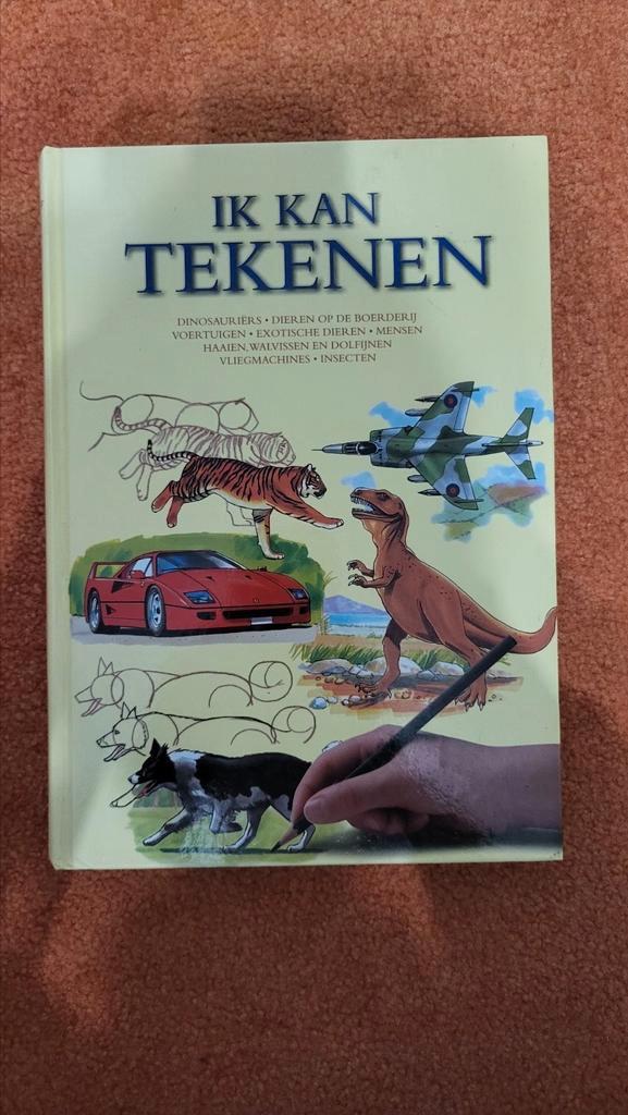 Tekenboek - Ik kan tekenen, Boeken, Hobby en Vrije tijd, Nieuw, Tekenen en Schilderen, Geschikt voor kinderen, Ophalen of Verzenden